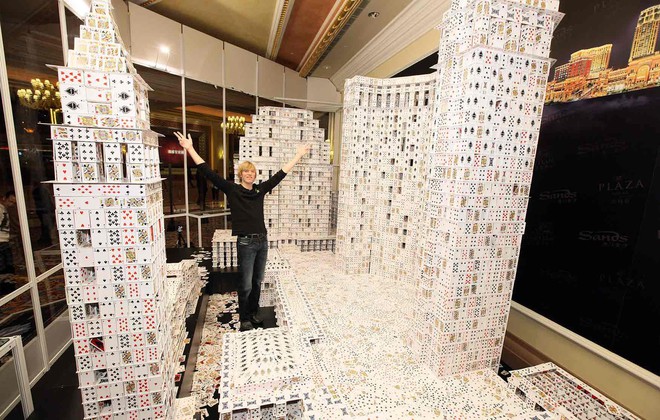 How Big Is The Biggest House Of Cards Ever Great Bridge Links