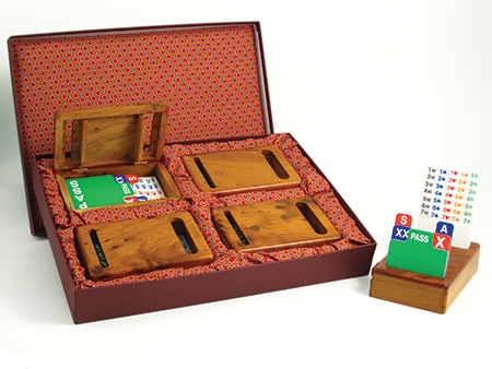 Wooden Bidding Boxes