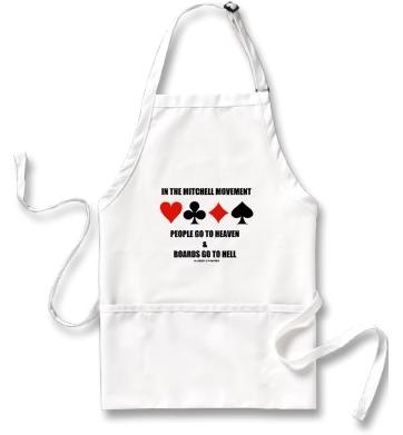 In The Mitchell Movement People Go To Heaven Hell Apron
