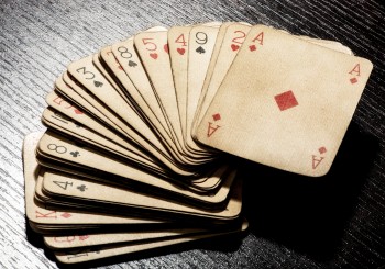 How to clean your dirty playing cards
