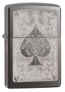 Zippo Spade Card Pocket Lighter - Gifts for Card Players