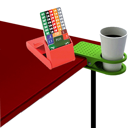 Coffee Cup Bridge Table Clip