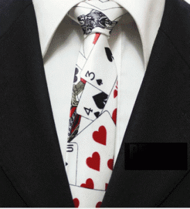 Men's Card Design Tie