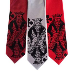 King Ties as displayed on Gifts and Supplies for Card Players