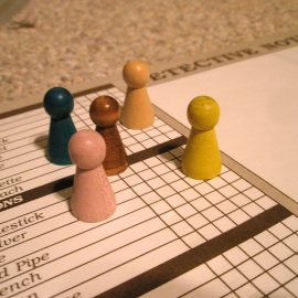 Clue Pieces - Gifts for Card Players