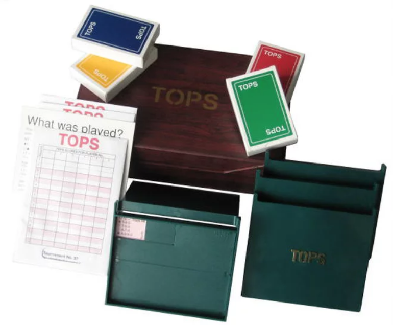 Tops Bridge Set - Gifts for Card Players