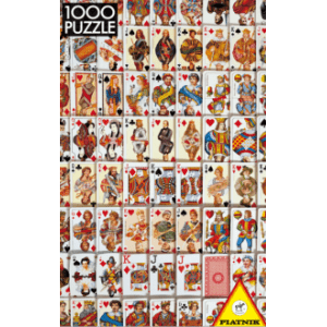 Playing cards jig saw jigsaw puzzle