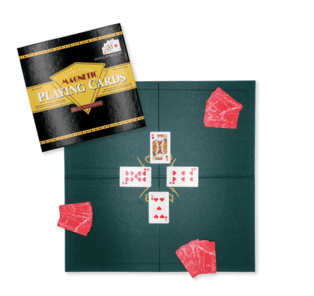 Magnetic Card Set play cards on the go poker bridge casino