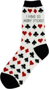 I have so many tricks socks for card players