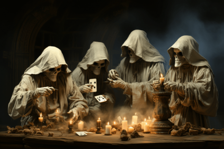 Playing cards in horror movies - a deck of death