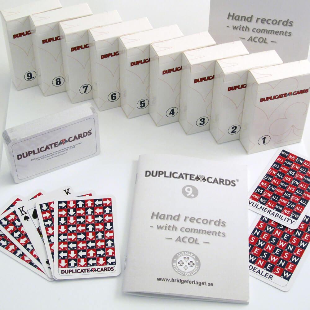 Play duplicate bridge at home with Duplicate Cards