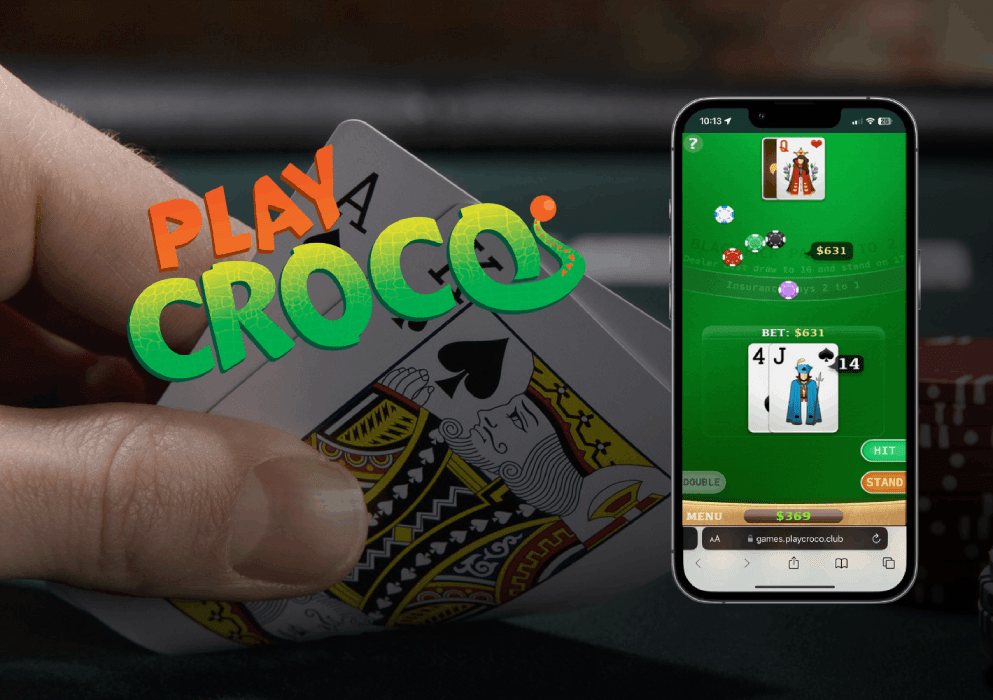 Play Croco Casino: The Glorious Kingdom, Where Card Games Take Root and Flourish