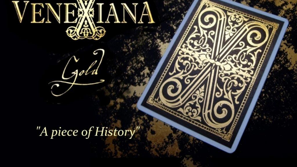 Oath Playing Cards presents Venexiana Gold