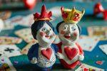 Plasticine King and Queen of Hearts Playing Cards are Fun