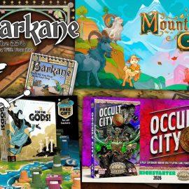New games on Kickstarter 2026