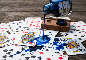 The Alchemy of Ink and playing cards