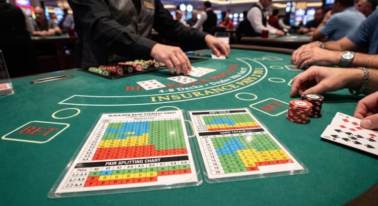 Blackjack Strategy Cards