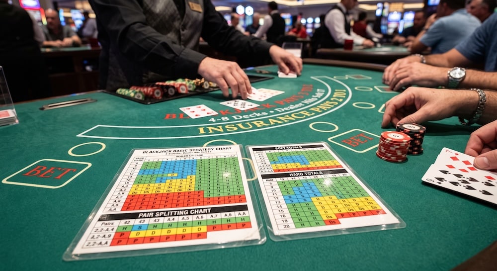Blackjack Strategy Cards