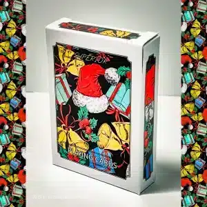 White Christmas Playing Cards Etsy